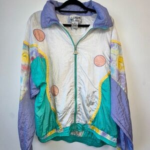 Vintage Casual Isle Windbreaker Jacket